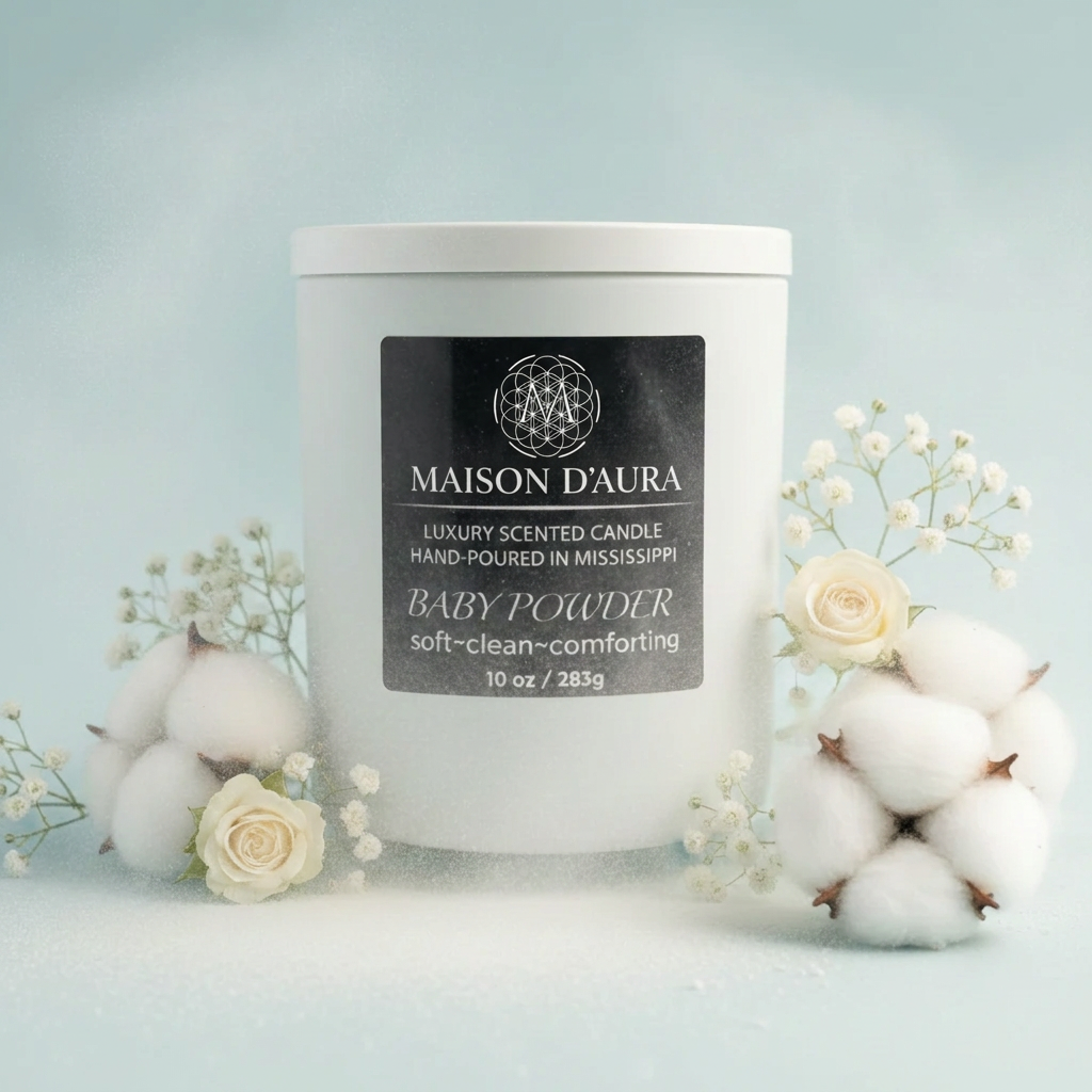 Baby Powder scenic rebrand