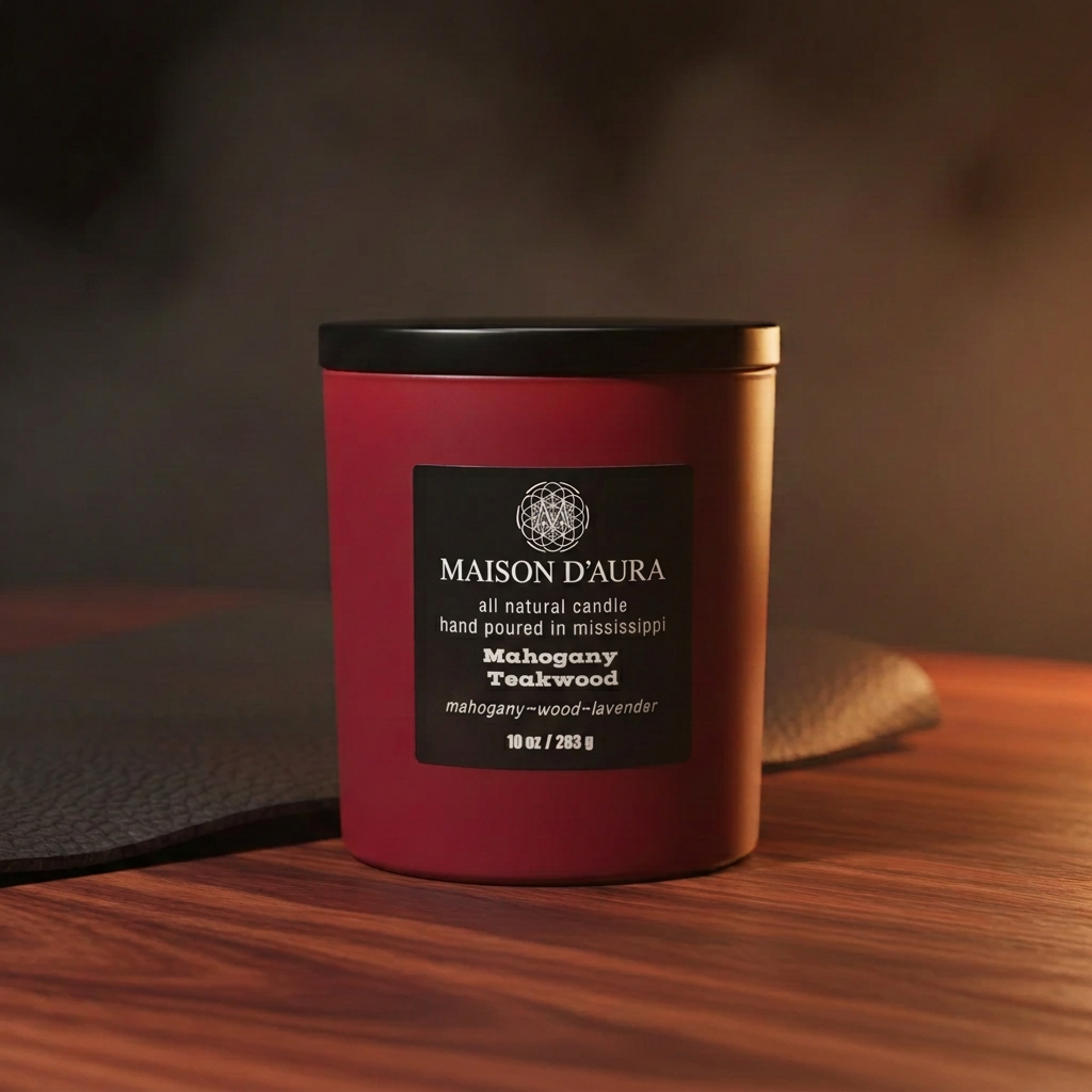 Corrected warm wood label