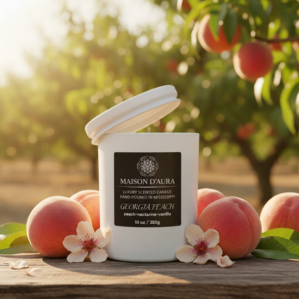 Georgia Peach scenic rebrand